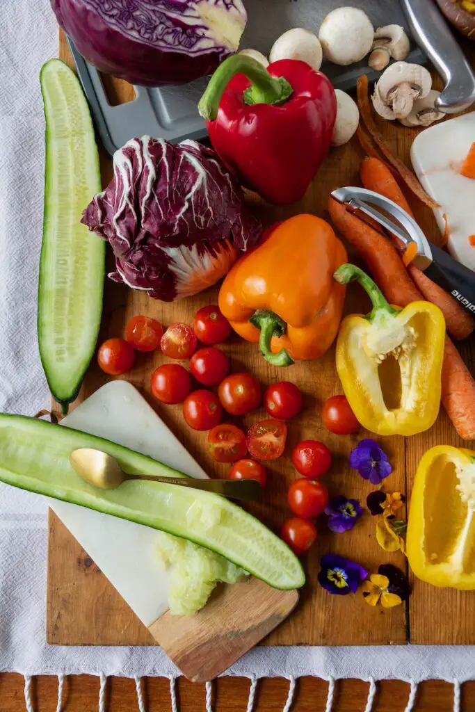 Salad-e Ranginkaman – Regenbogen Salat