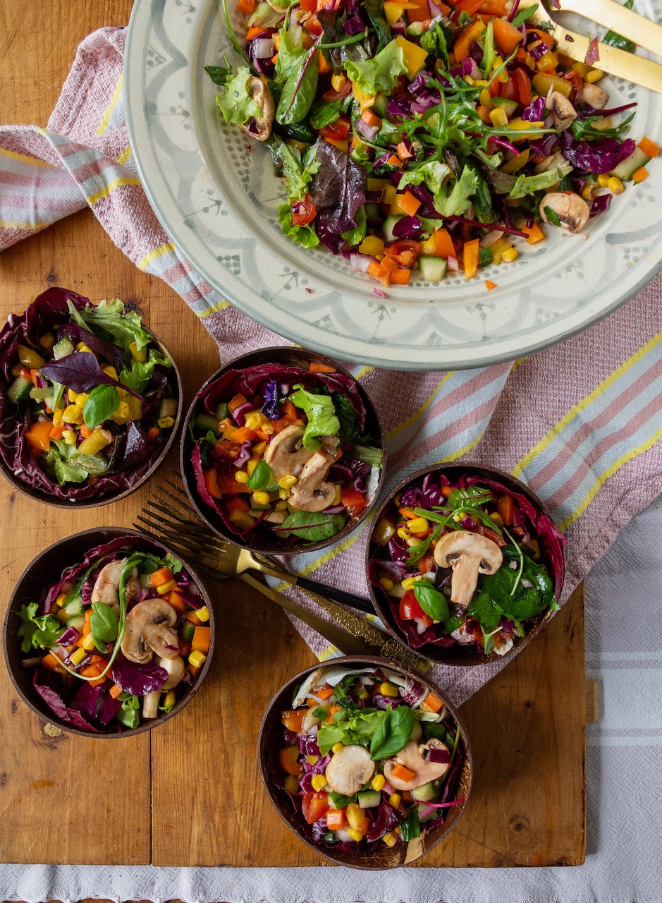 Salad-e Ranginkaman – Regenbogen Salat