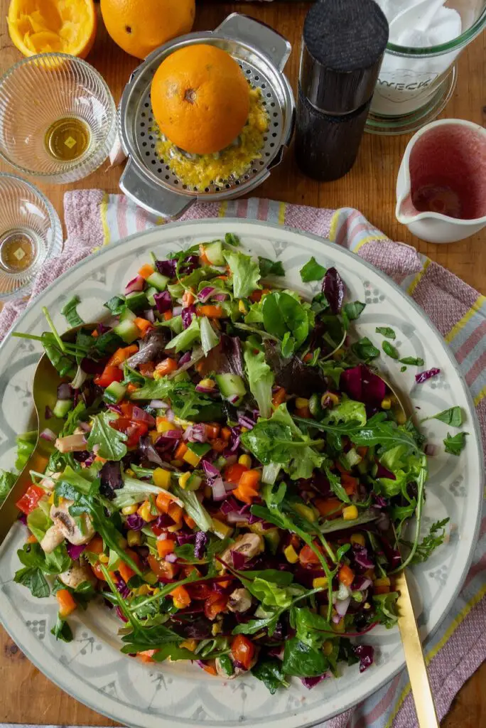 Salad-e Ranginkaman – Regenbogen Salat