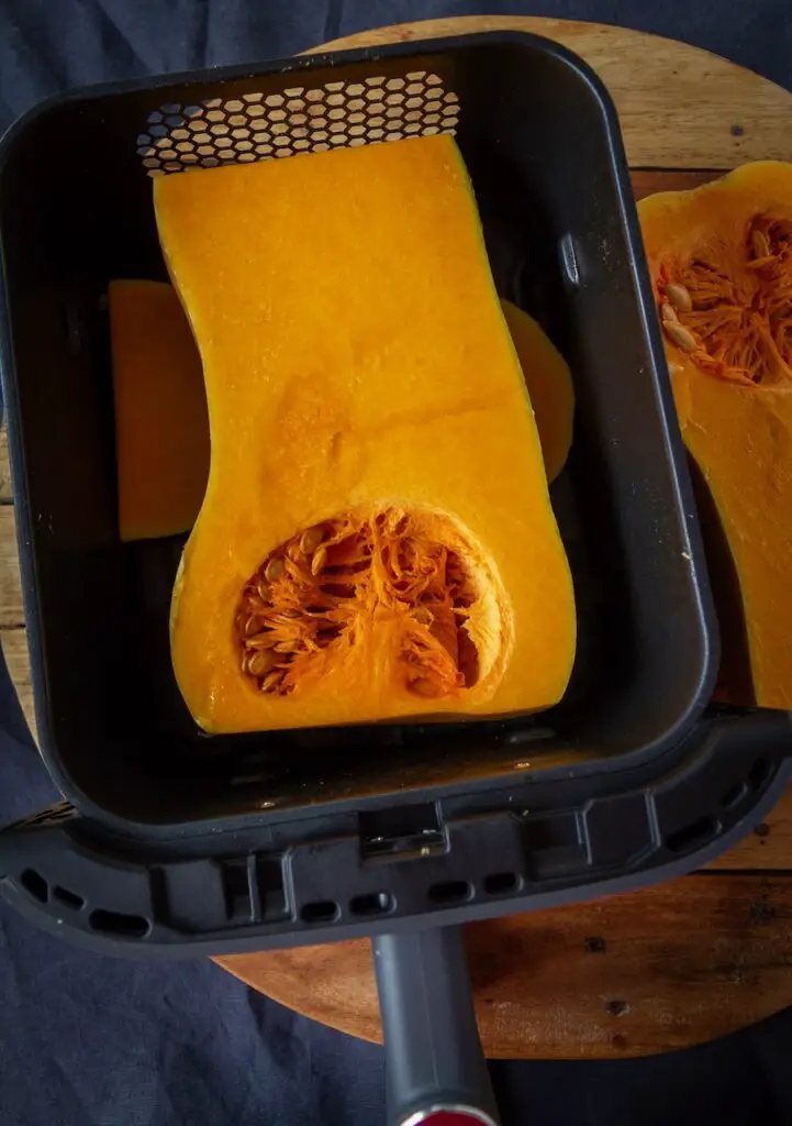 Einfaches Kürbispüree aus dem Airfryer