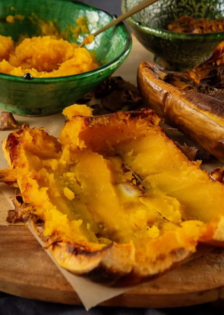 Einfaches Kürbispüree aus dem Airfryer