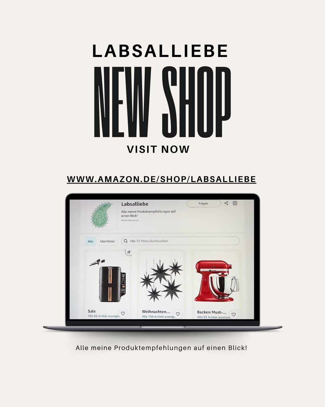 Mein kleiner Schatzladen im Netz!