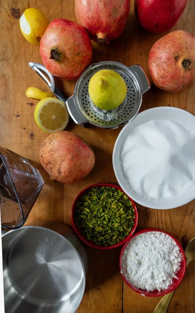 Baslogh Anar - Granatapfel-Pistazien Gelee-Konfekt