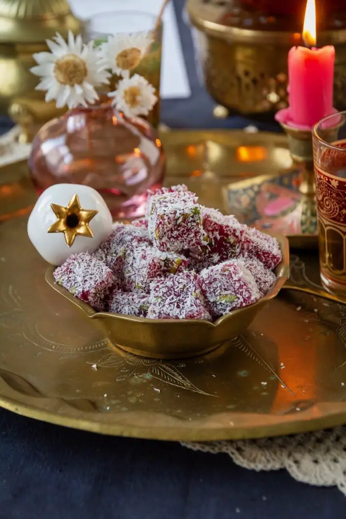 Baslogh Anar - Granatapfel-Pistazien Gelee-Konfekt