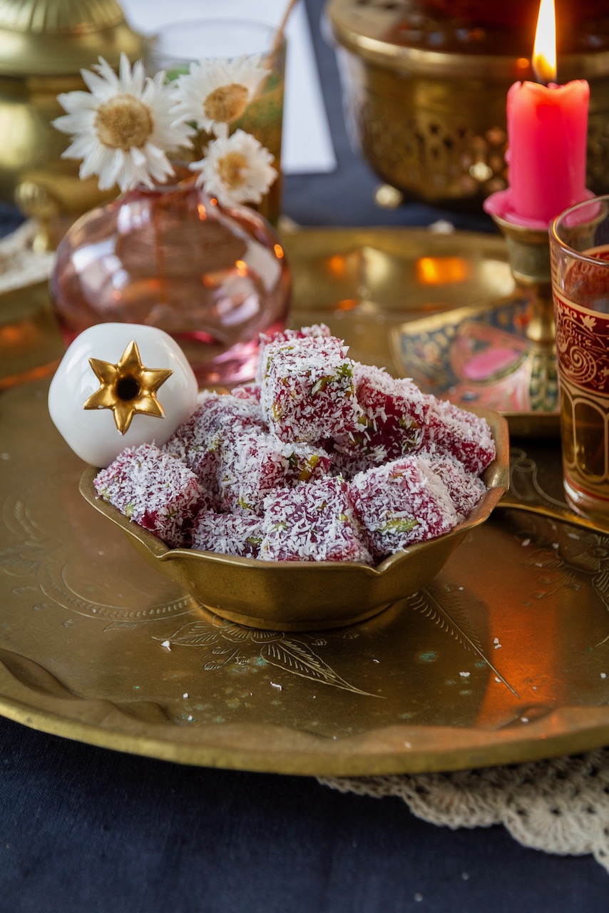 Baslogh Anar - Granatapfel-Pistazien Gelee-Konfekt