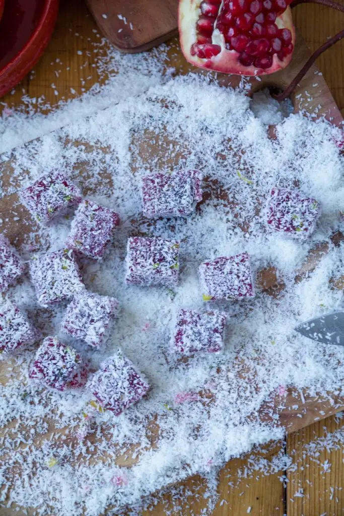 Baslogh Anar - Granatapfel-Pistazien Gelee-Konfekt