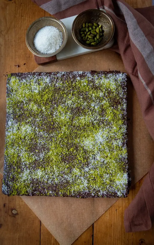 Shirini Mikado - Halva Waffelschnitten mit Kakao
