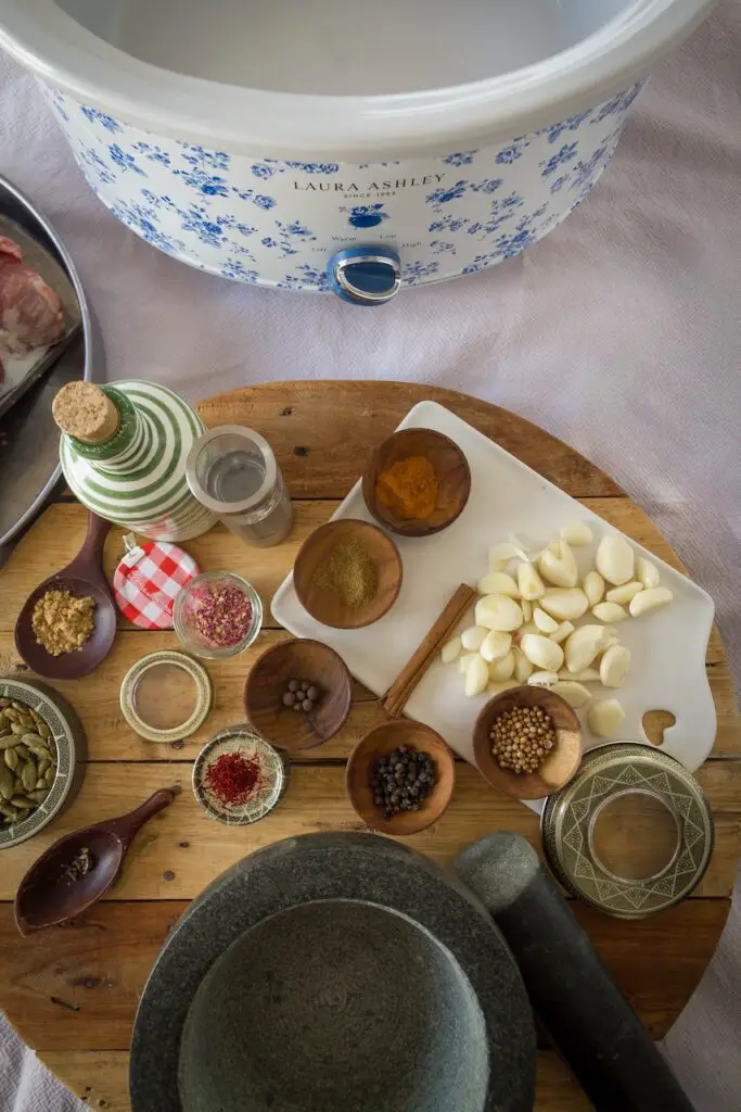 Zartes persisches Lamm-Gigot aus dem Laura Ashley Slowcooker