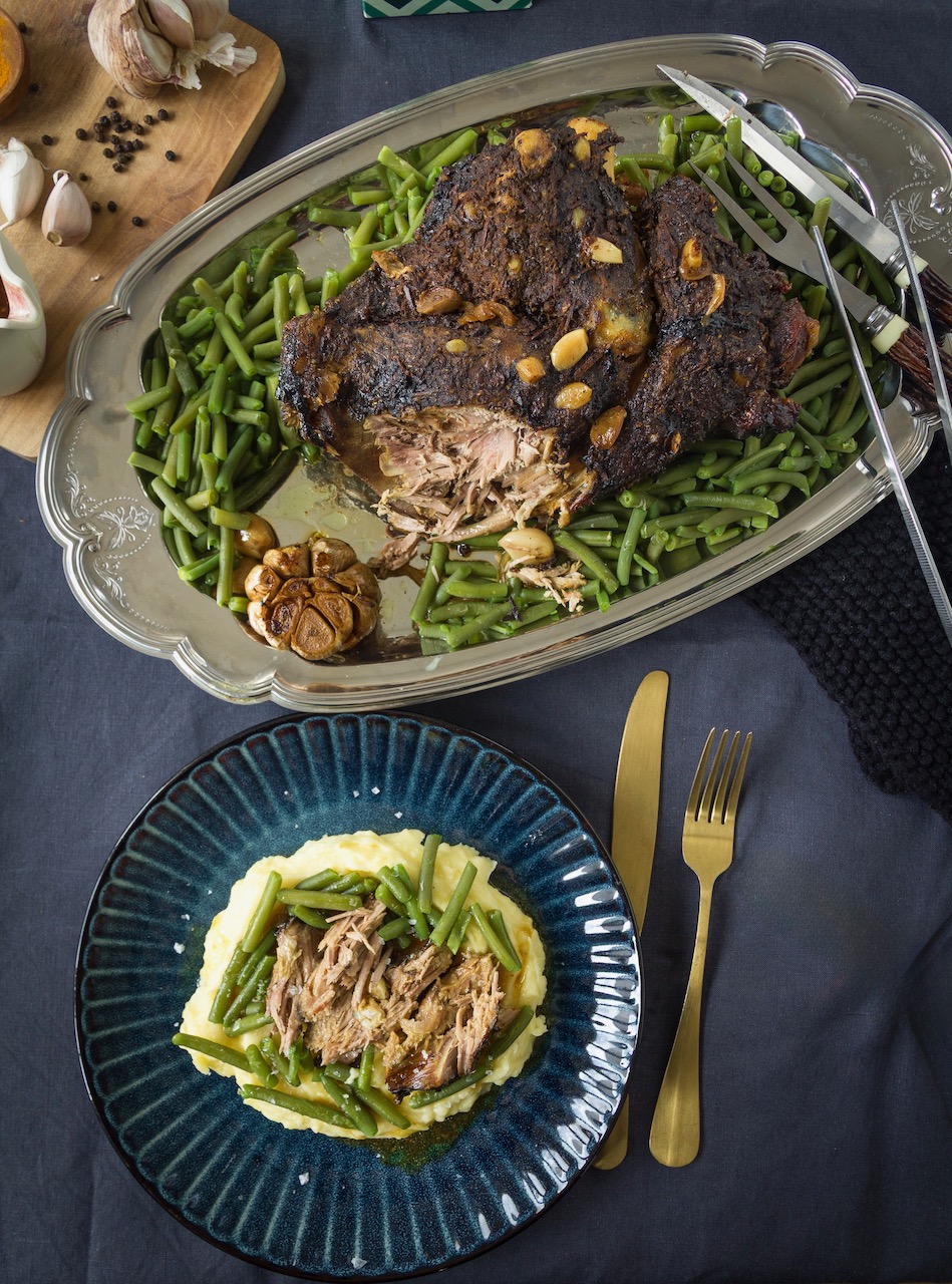 Zartes persisches Lamm-Gigot aus dem Laura Ashley Slowcooker