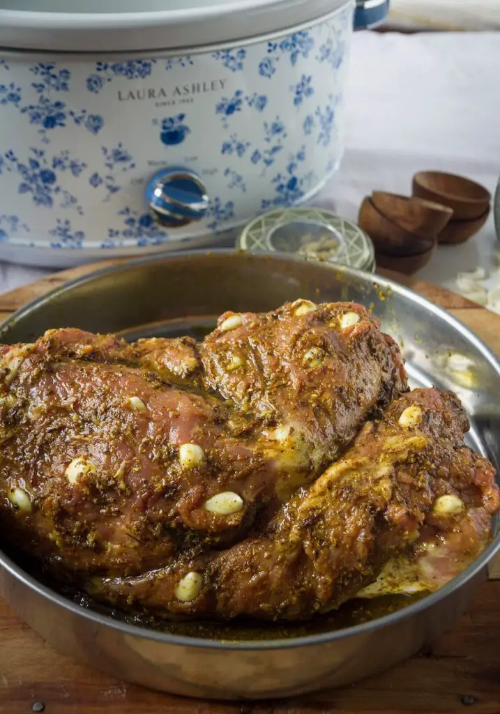 Zartes persisches Lamm-Gigot aus dem Laura Ashley Slowcooker