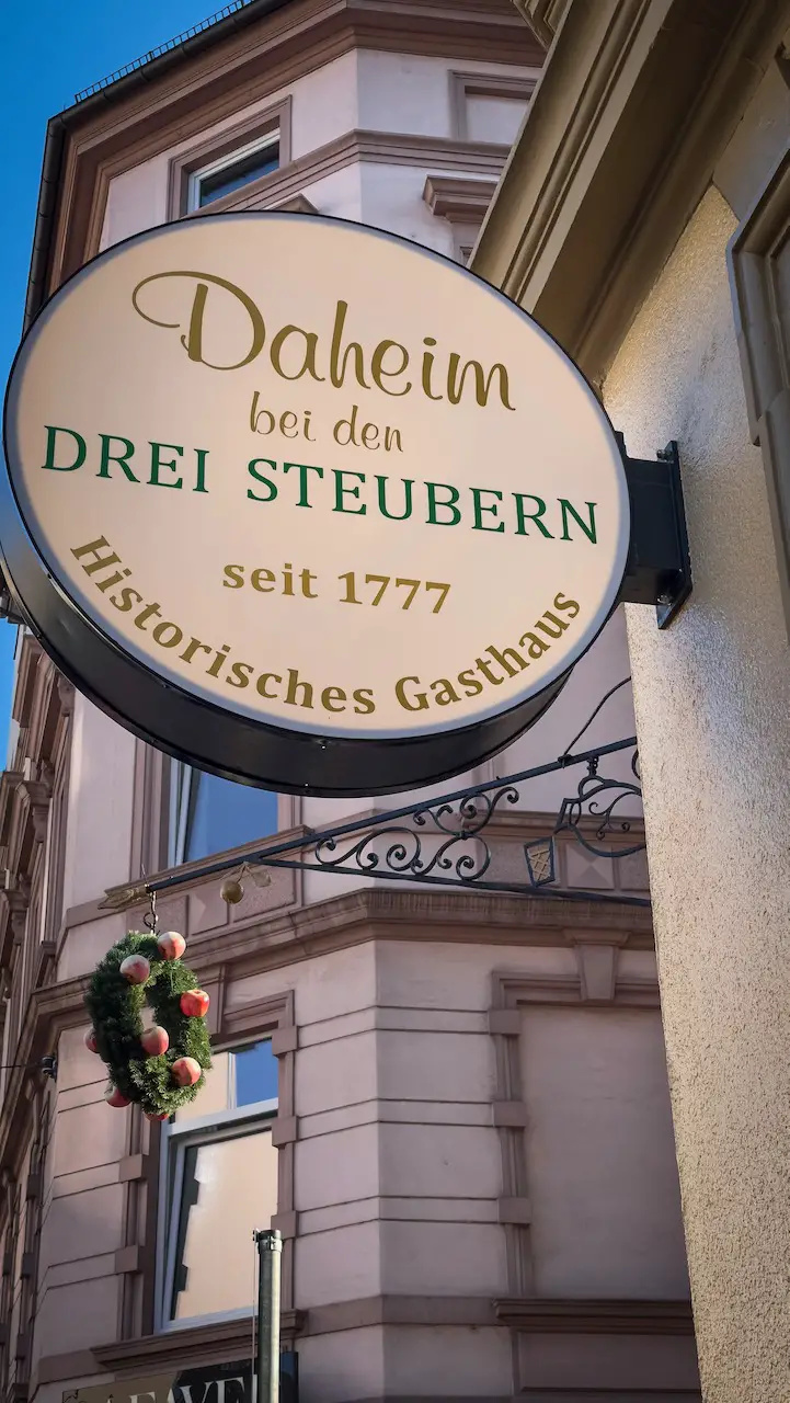 Cider goes Michelin im Daheim bei den Drei Steubern