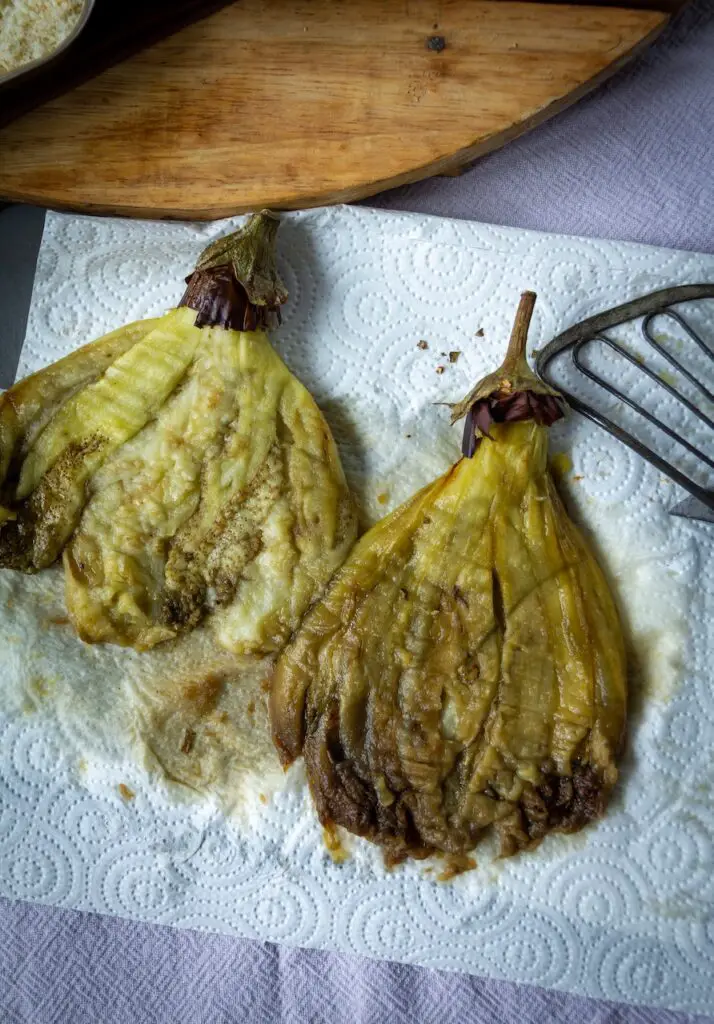 Knusprige orientalische Auberginen-Schnitzel