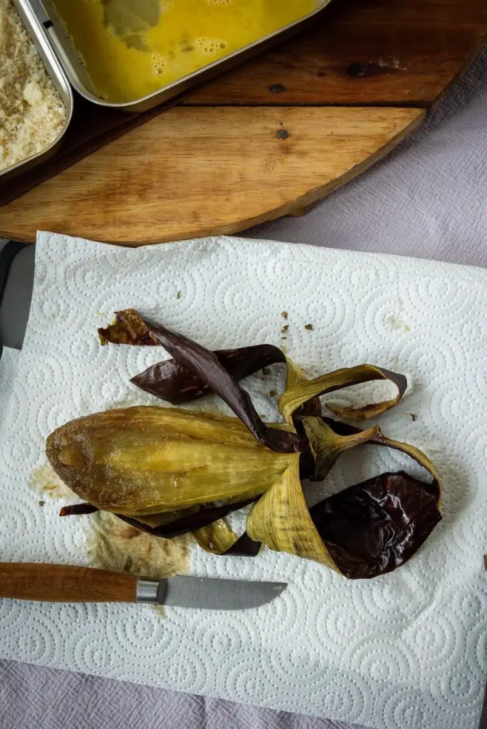Knusprige orientalische Auberginen-Schnitzel