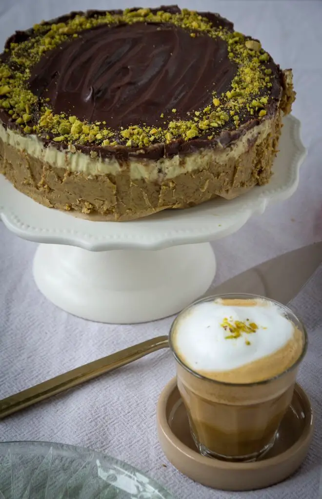 No Bake Dubai Schokolade Cheesecake